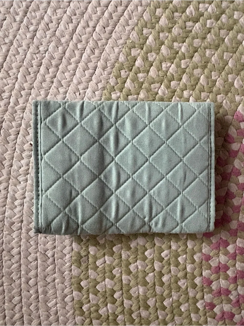 Green Foldable Travel Accessory Organizer